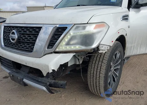 2017 Nissan Armada Sl из США, поврежденный, VIN JN8AY2NDXH9001897